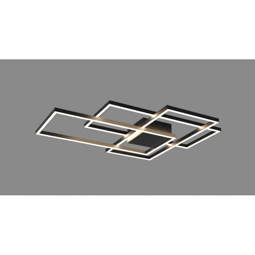 Zambelis 2020 - LED Димируем полилей за повърхностен монтаж LED/55W/230V черен