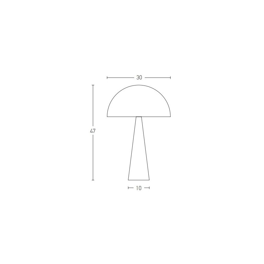 Zambelis 20210 - Настолна лампа 1xE27/25W/230V черна