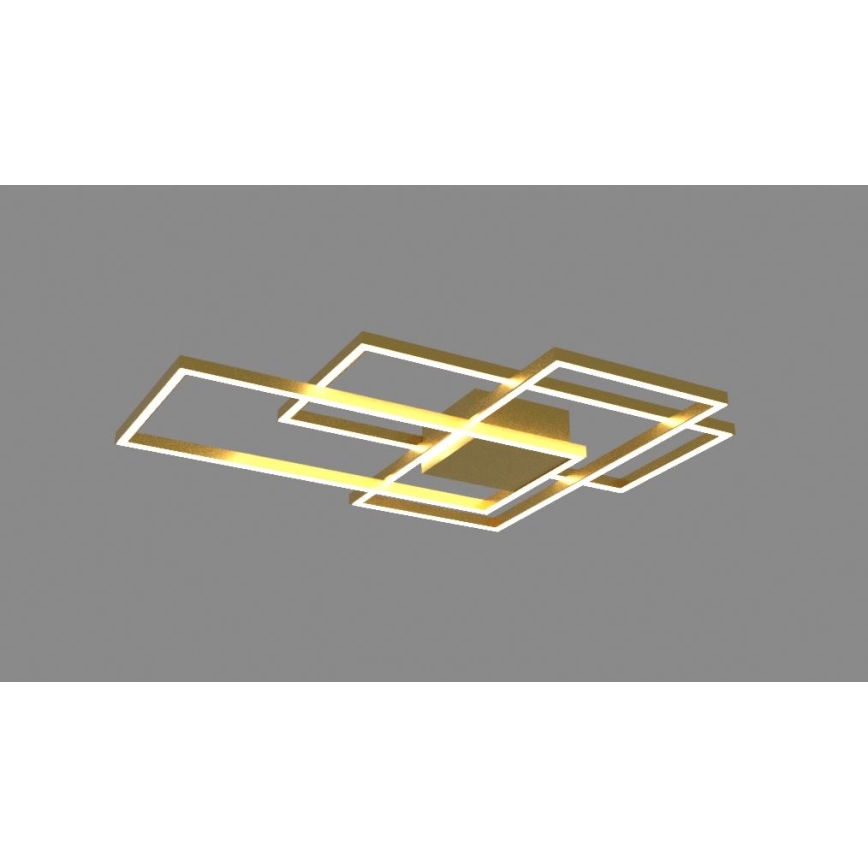 Zambelis 2022 - LED Димируем полилей за повърхностен монтаж LED/55W/230V златист