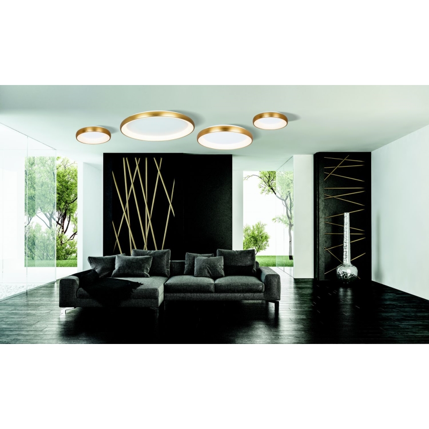 Zambelis 2058 - LED Димируем плафон LED/60W/230V Ø 80 см златист