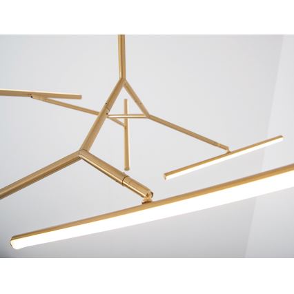 Zambelis 2071 - LED Димируем полилей LED/49W/230V златист