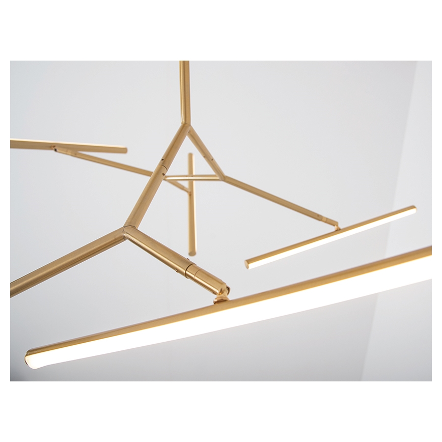 Zambelis 2071 - LED Димируем полилей LED/49W/230V златист