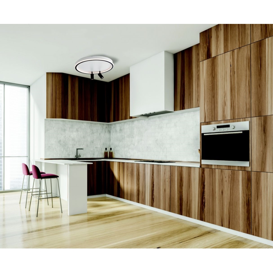 Zambelis 22014 - LED Димируем плафон LED/71W/230V черен