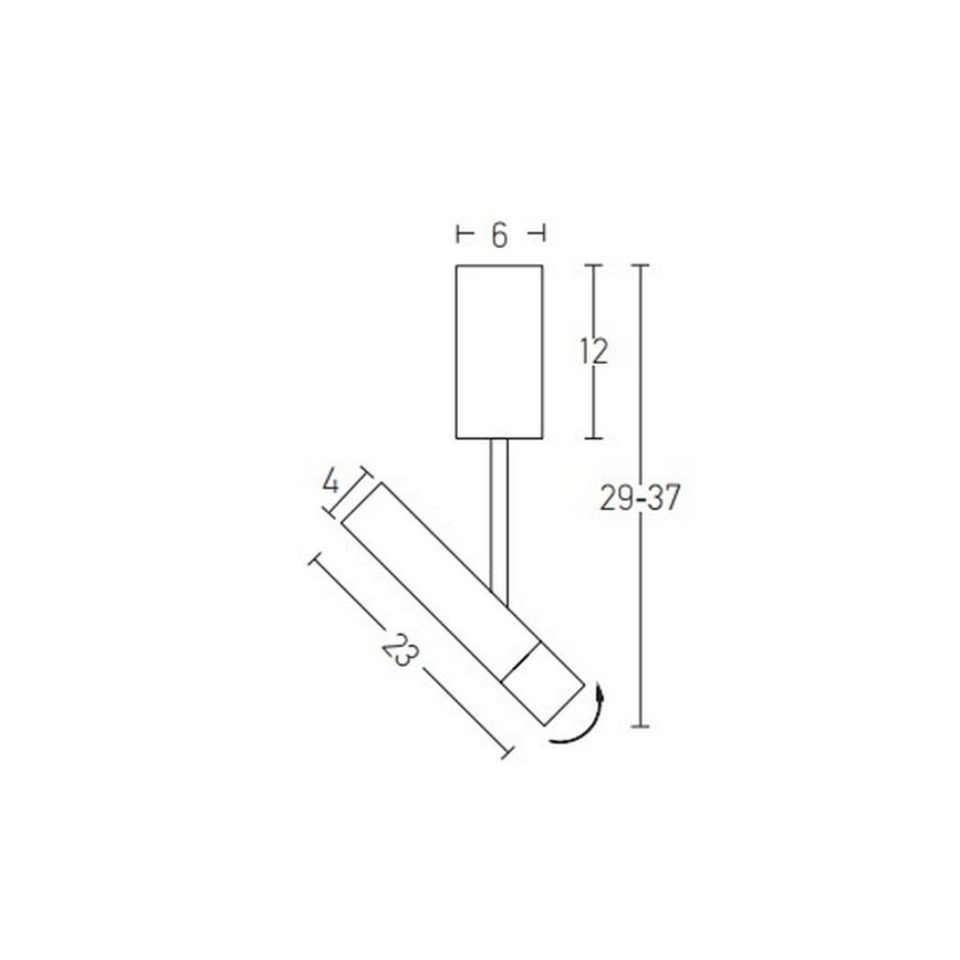 Zambelis 22028 - LED Полилей LED/4W/230V