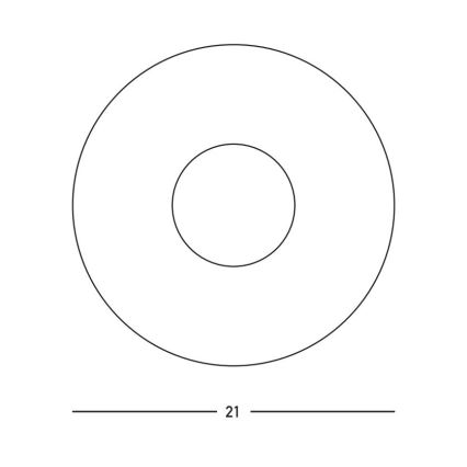 Zambelis 23137 - Аплик 1xG9/7W/230V Ø 21 см златист
