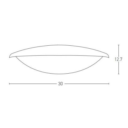 Zambelis E115 - LED Екстериорен аплик LED/6W/230V IP54 антрацит