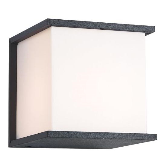 Zambelis E127 - Екстериорен аплик 1xE27/18W/230V IP54 антрацит