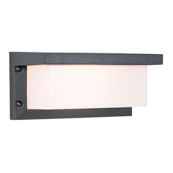 Zambelis E128 - Екстериорен аплик 1xE27/18W/230V IP54 антрацит