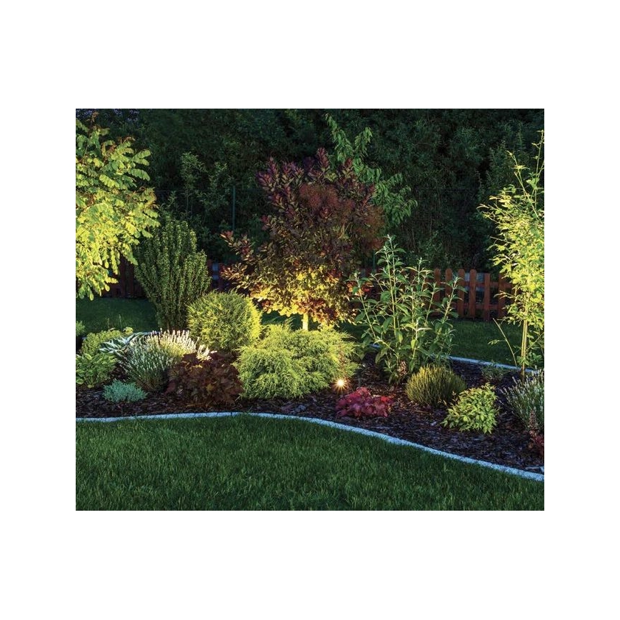 Zambelis E217 - Екстериорна лампа 1xGU10/5W/230V IP65 чеен