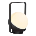 Zambelis E233 - LED регулируема външна лампа LED/1,5W/3,7V 2600 mAh IP44 черна