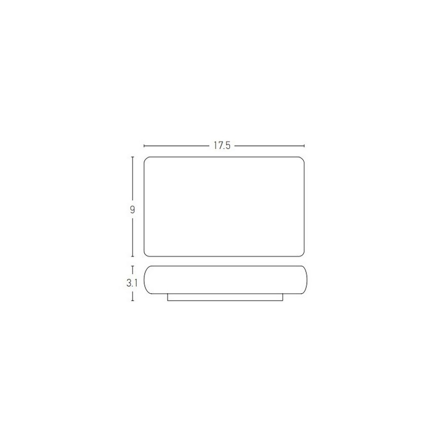 Zambelis E239 - LED Екстериорен аплик 2xLED/6W/230V IP65 антрацит
