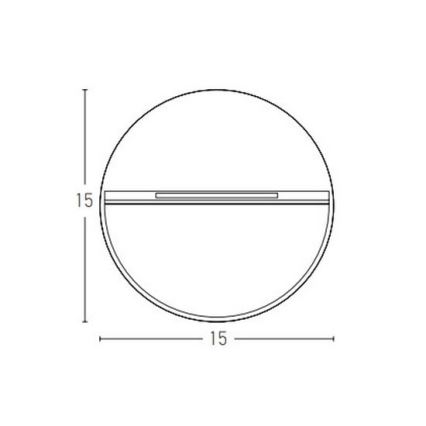 Zambelis E242-G - LED Екстериорна лампа за стълбище LED/6W/230V IP65 антрацит