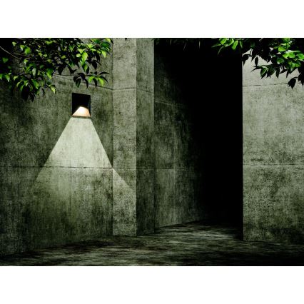 Zambelis E243 - LED Екстериорен аплик LED/7W/230V IP44 антрацит