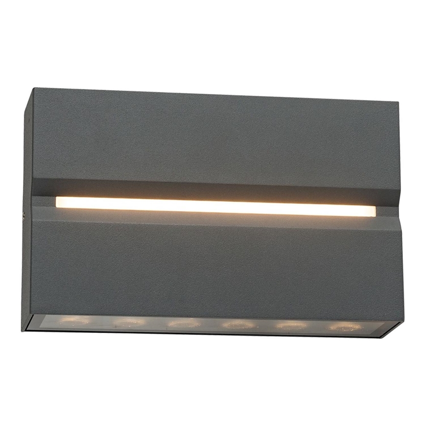 Zambelis E272 - LED Екстериорен аплик LED/15W/230V IP54 антрацит