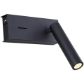 Zambelis H75 - LED Аплик LED/3W/230V USB черен