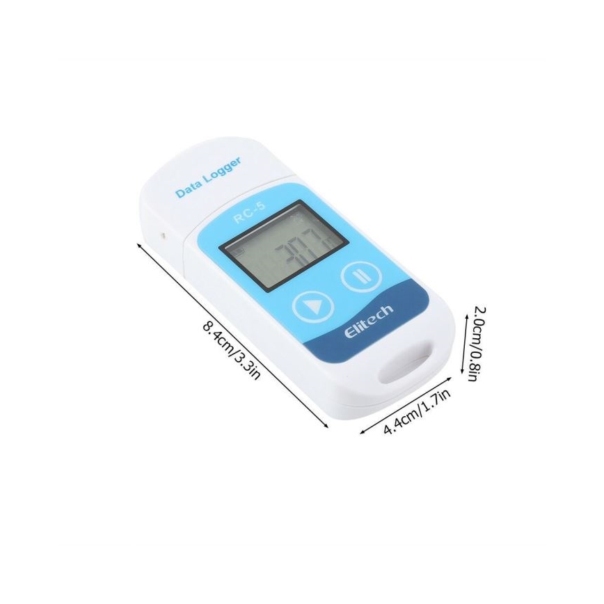 Записващ термометър USB/1xCR2032 IP67