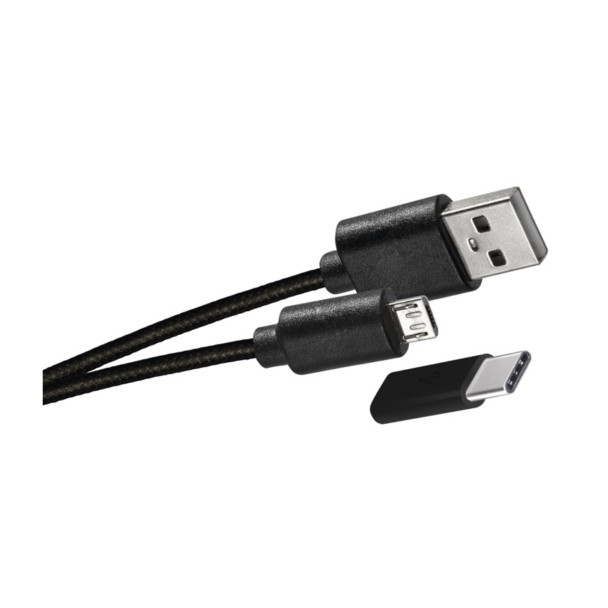 Зарядно у-во за кола 2,1A + micro USB кабел