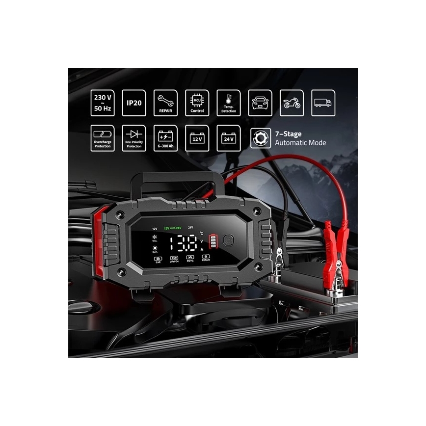Зарядно устройство за акумулатори 300W/230V