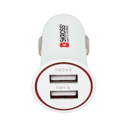 Зарядно за Автомобил 2xUSB/3400mA/12-24V/5V