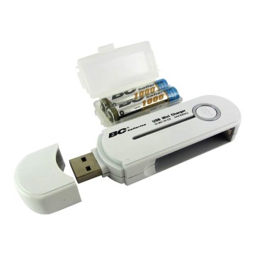 Зарядно за батерии BC-20 2xAAA/USB 5V