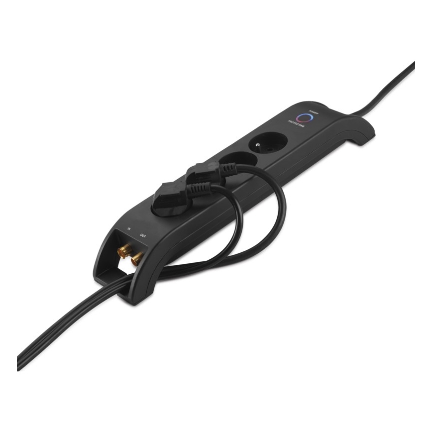 Защита от пренапрежение 4Z 2м черна