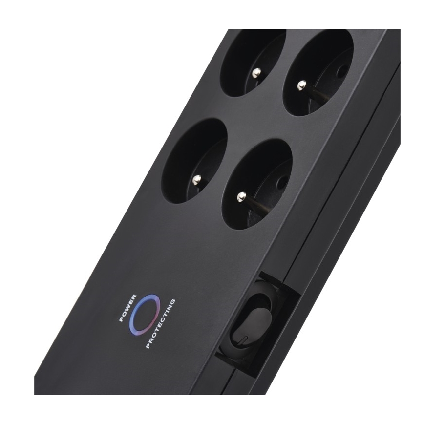 Защита от пренапрежение 8Z 3м черна