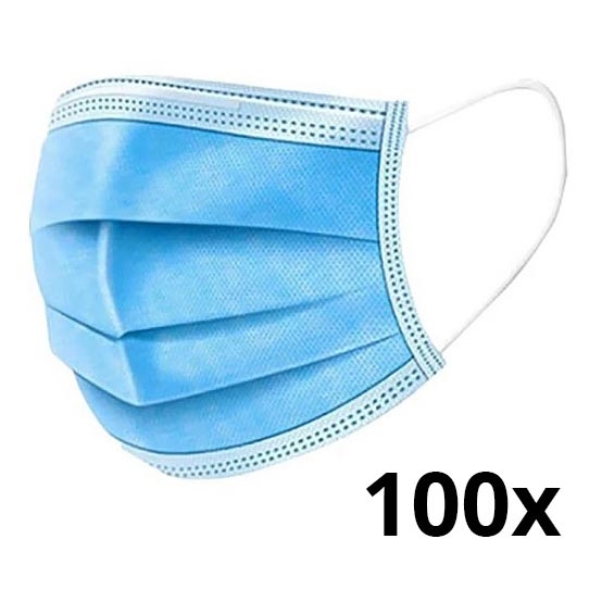 Защитна маска за лице 100 бр.