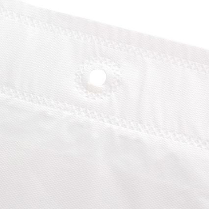 Завеса за душ TORO EASY 178x199 см бяла/черна