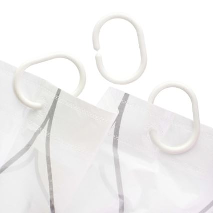 Завеса за душ TORO PREMIUM 178x199 см с цветя