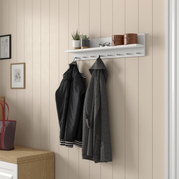 Закачалка с рафт 18x80 cм бяла