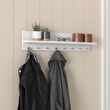 Закачалка с рафт 18x80 cм бяла