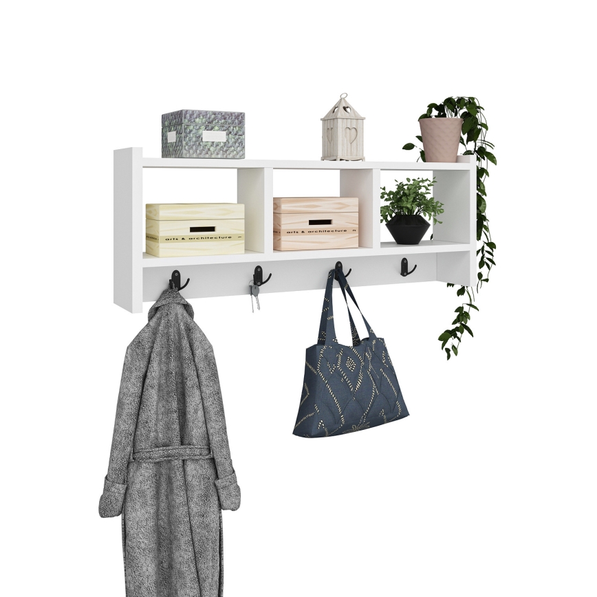 Закачалка STAR 35x76 cм бяла