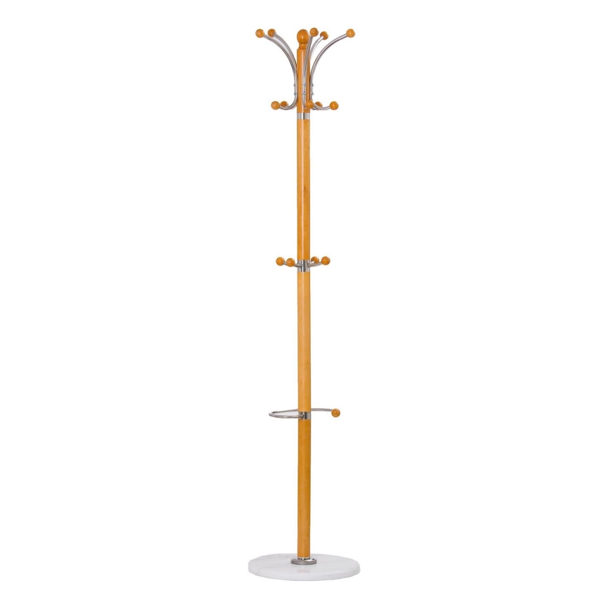 Закачалка за палта 185x38 cm кафяв