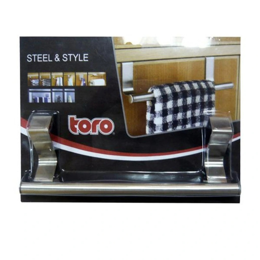 Окачвач за кухненска кърпа 8x23,5 см от неръждаема стомана