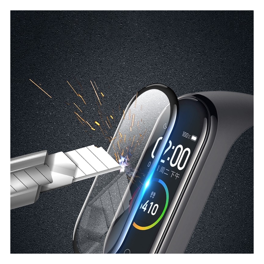 Закален защитен филм за Xiaomi Mi Band 4/5/6