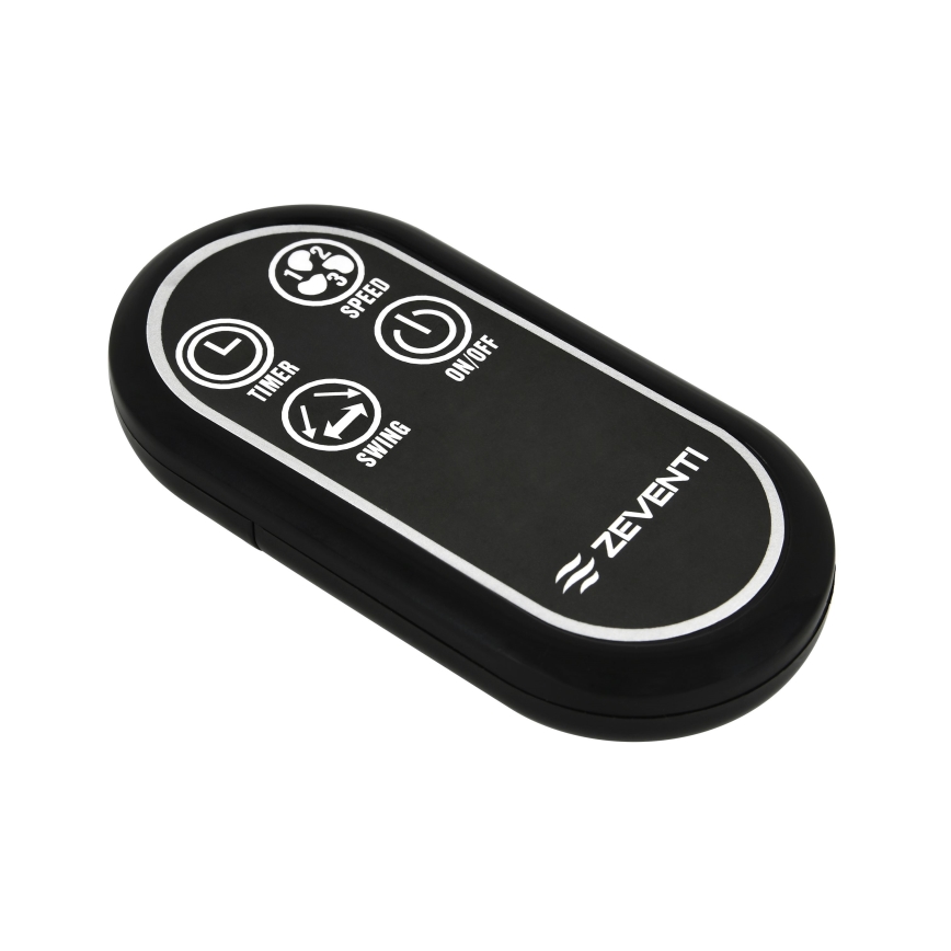 ZEVENTI - Дистанционно управление за вентилатори FREEZE черен