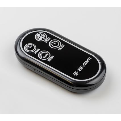 ZEVENTI - Дистанционно управление за вентилатори FREEZE черен