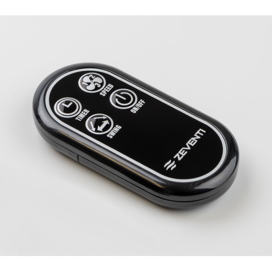 ZEVENTI - Дистанционно управление за вентилатори FREEZE черен