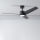 ZEVENTI - LED Димируем таванен вентилатор ORVIETO LED/18W/230V 3000-6000K Wi-Fi Tuya черен + дистанционно управление