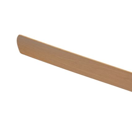 ZEVENTI - димируем LED таванен вентилатор AUREX LED/24W/230V 3000/4000/6000K Wi-Fi Tuya бял/дъб + дистанционно управление