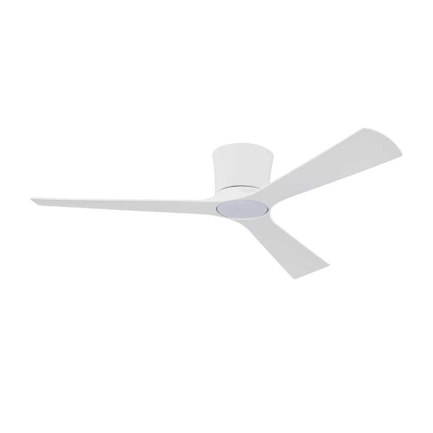 ZEVENTI - LED димируем таванен вентилатор AUREX LED/24W/230V 3000/4000/6000K Wi-Fi Tuya бял + дистанционно управление