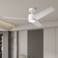 ZEVENTI - LED таванен вентилатор ORVIETO LED/18W/230V 3000-6000K Wi-Fi Tuya бял + дистанционно управление