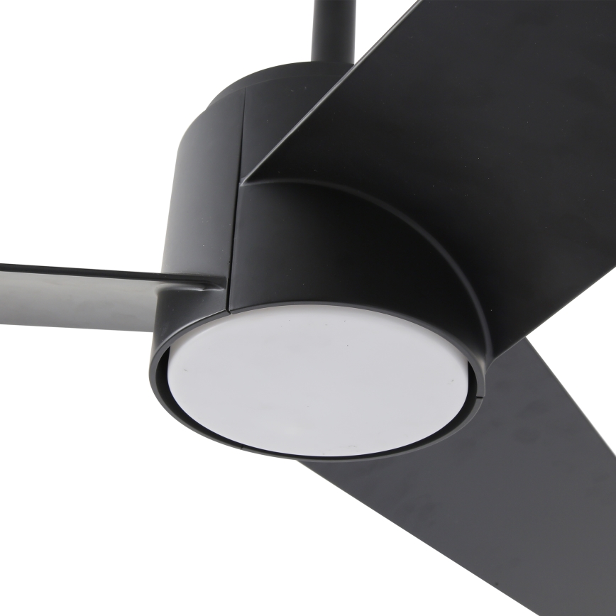 ZEVENTI - LED таванен вентилатор ORVIETO LED/18W/230V 3000-6000K Wi-Fi Tuya черен + дистанционно управление
