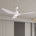 ZEVENTI - LED таванен вентилатор URBINO LED/20W/230V 3000-6000K Wi-Fi Tuya бял + дистанционно управление