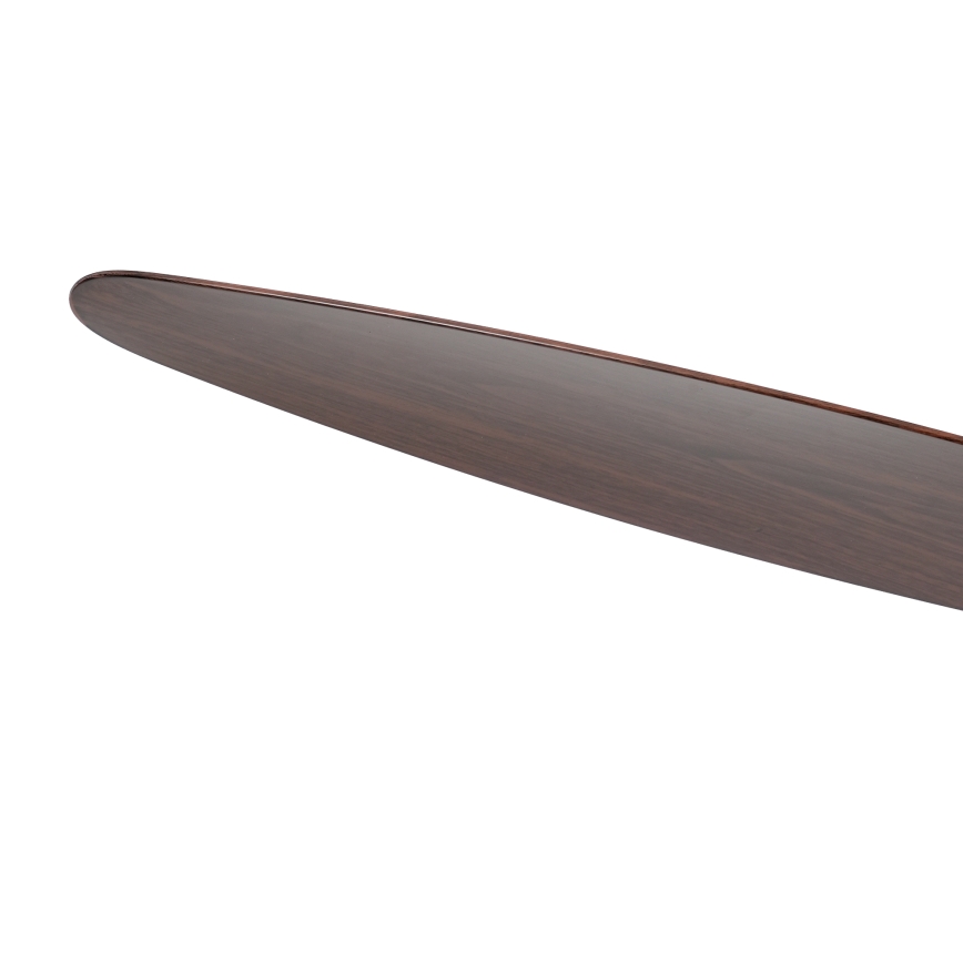 ZEVENTI - LED димируем таванен вентилатор VENTORA LED/24W/230V 3000/4000/6000K Wi-Fi Tuya черен/орех + с дистанционно управление