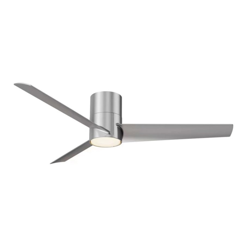 ZEVENTI - LED Вентилатор за таван BARROSA LED/18W/230V 3000/4000/6000K Wi-Fi Tuya матов хром + дистанционно управление