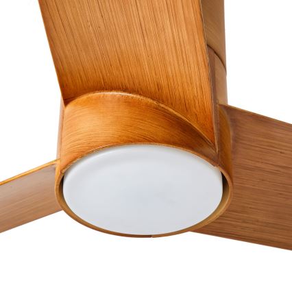 ZEVENTI - LED Вентилатор за таван BARROSA LED/18W/230V 3000/4000/6000K Wi-Fi Tuya кафяв + дистанционно управление