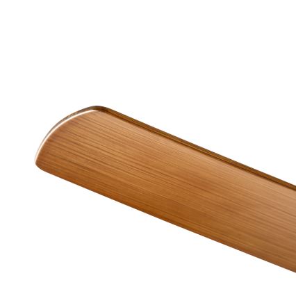 ZEVENTI - LED Вентилатор за таван BARROSA LED/18W/230V 3000/4000/6000K Wi-Fi Tuya кафяв + дистанционно управление