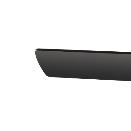 ZEVENTI - LED Димируем таванен вентилатор ORVIETO LED/18W/230V 3000-6000K Wi-Fi Tuya черен + дистанционно управление