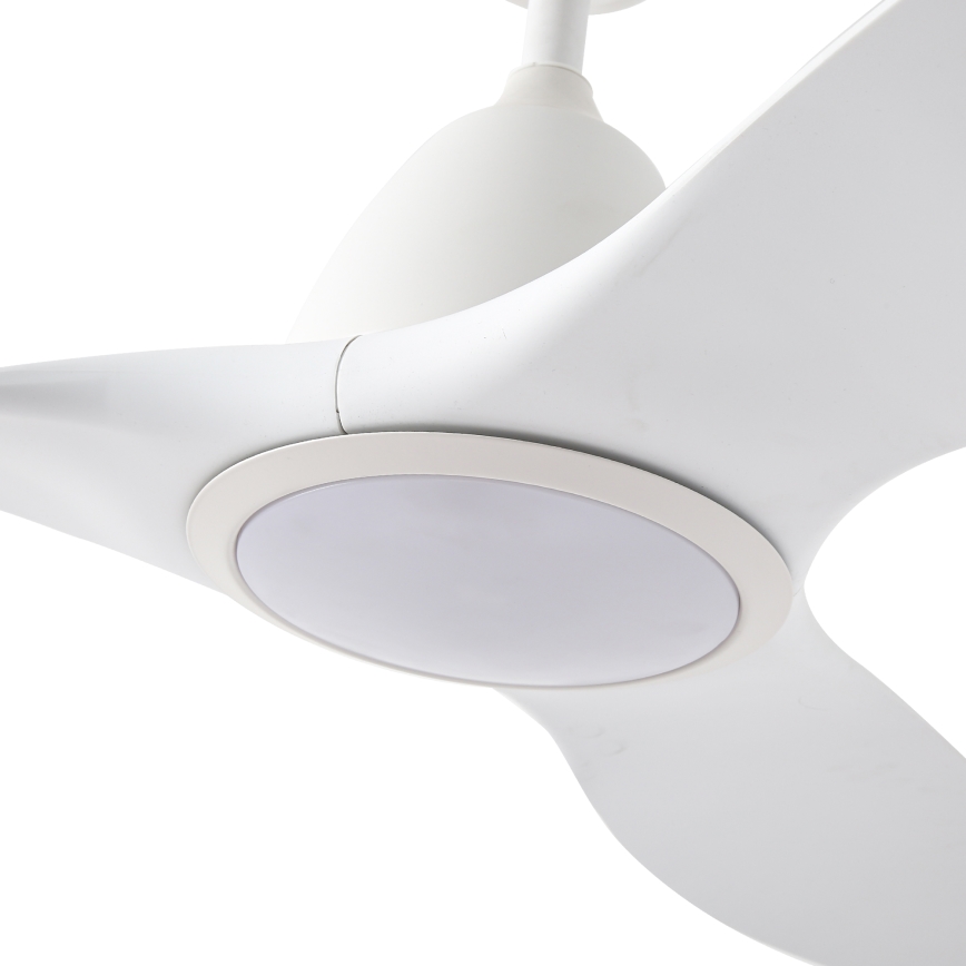 ZEVENTI - LED Димируем таванен вентилатор URBINO LED/20W/230V 3000-6000K Wi-Fi Tuya бял + дистанционно управление